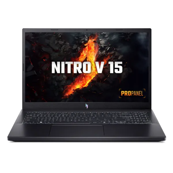 [New Full VAT] Acer Gaming Nitro V 15 ProPanel ANV15-41-R9M1 NH.QPFSV.004 (AMD Ryzen 5-7535HS, 16GB, 512GB, RTX 3050 6GB, 15.6" FHD 180Hz) - Black